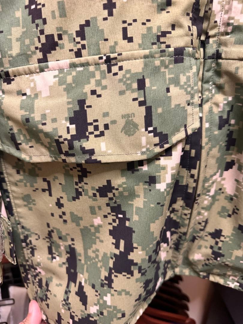 USNavy NWU Type III ライナー付き Small Regular