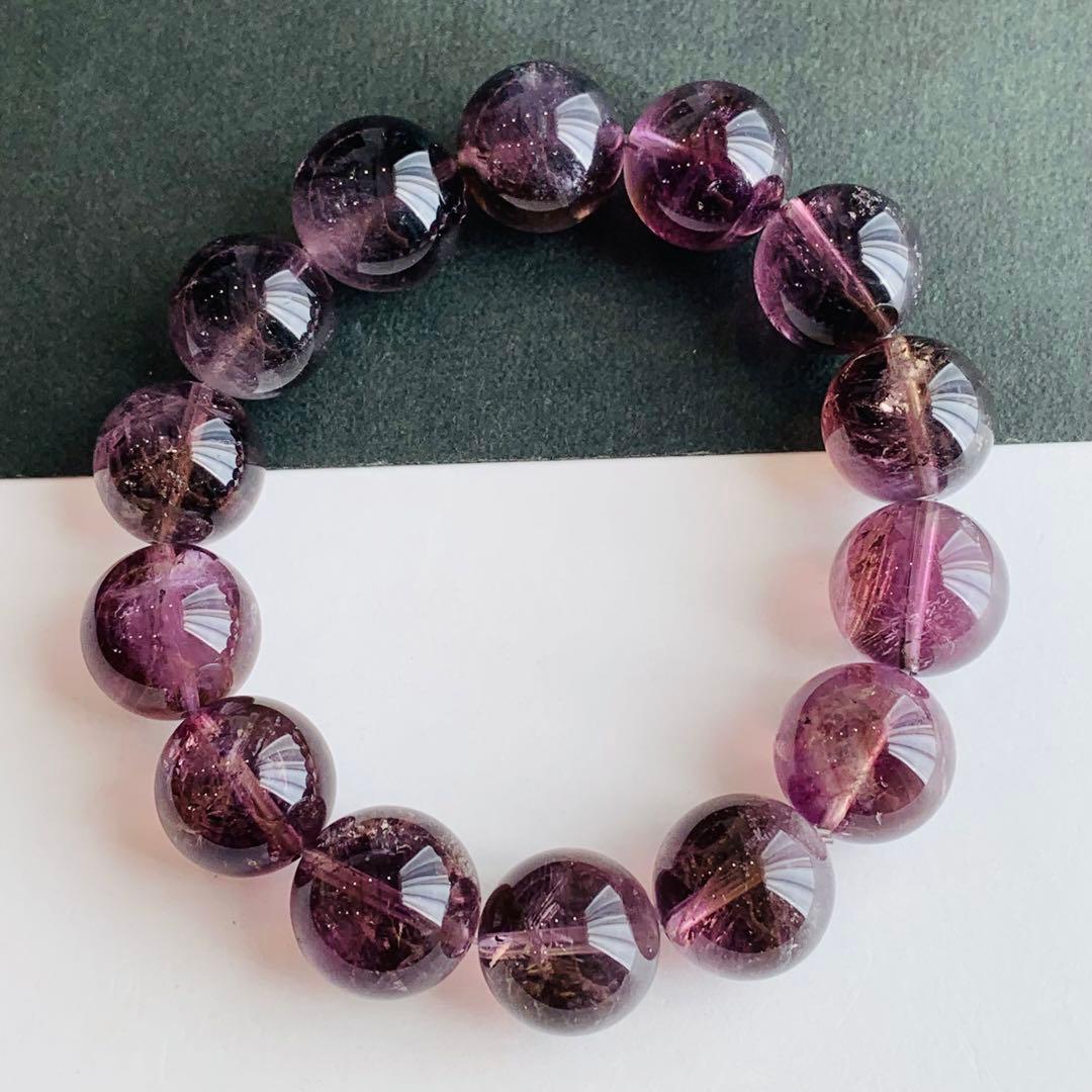 専用　オーラライト23 ブレスレット　パワーストーン15mm大珠　WG44