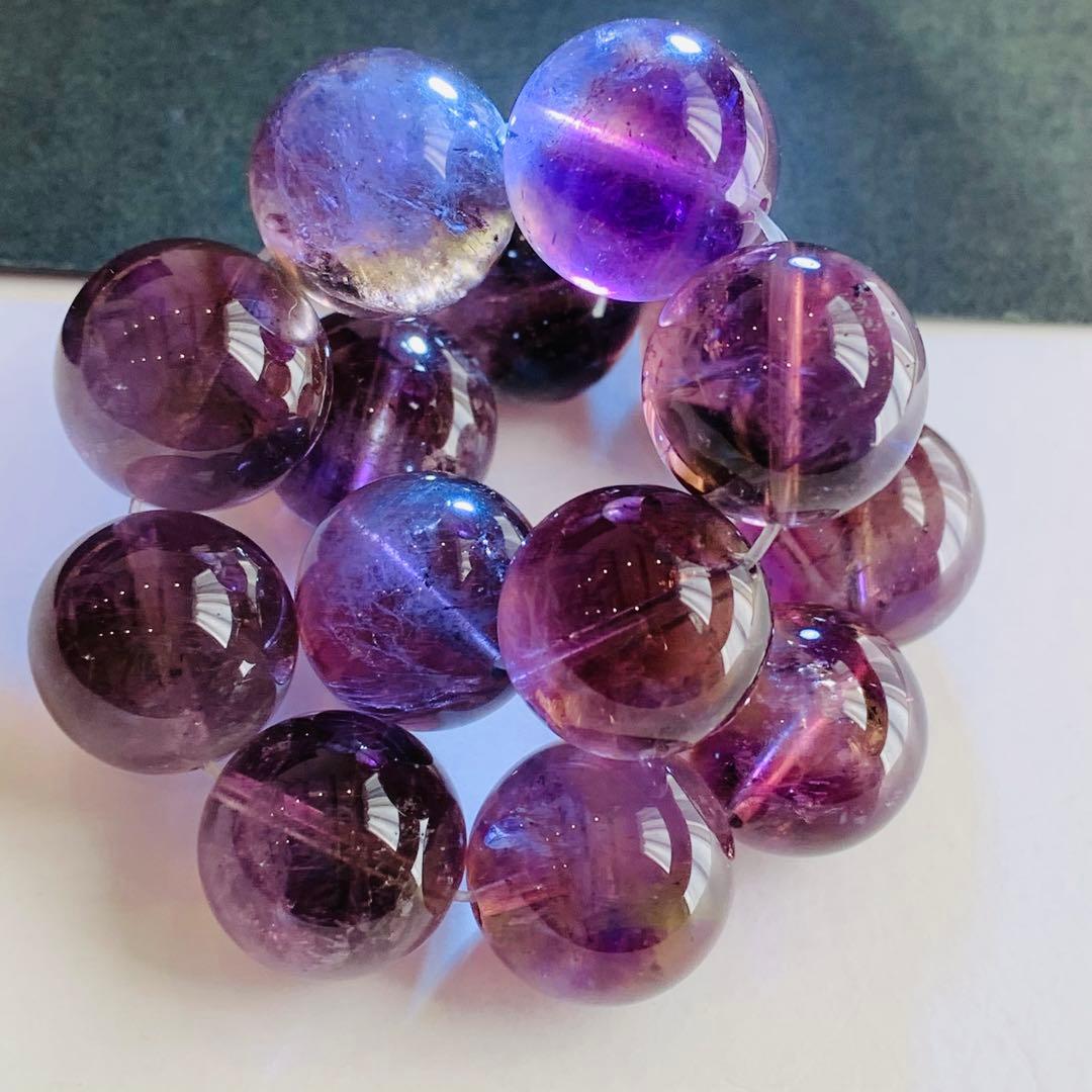 専用　オーラライト23 ブレスレット　パワーストーン15mm大珠　WG44