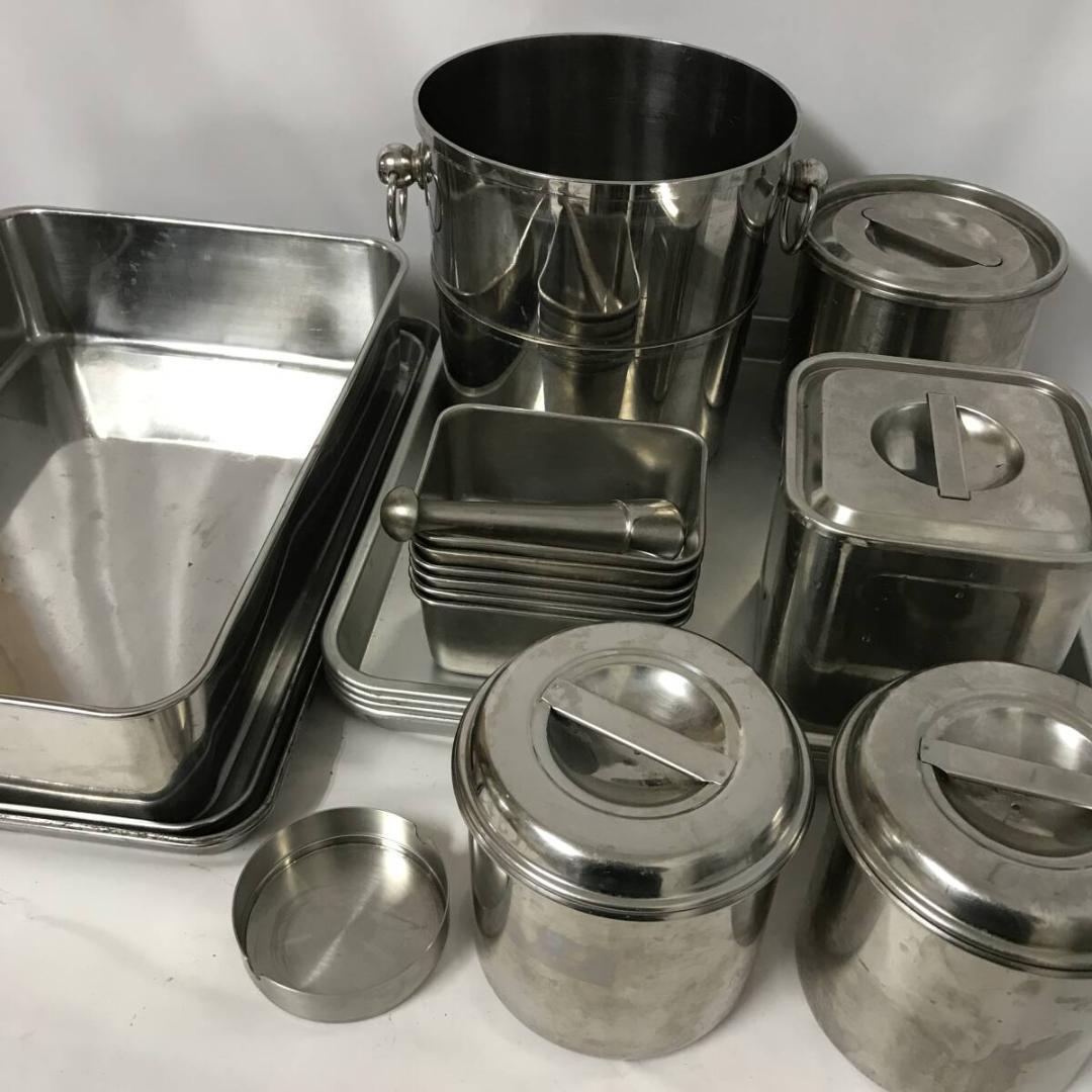 業務用 ステンレス 厨房調理器具 まとめて 大量 バット 調味料入れ 鍋