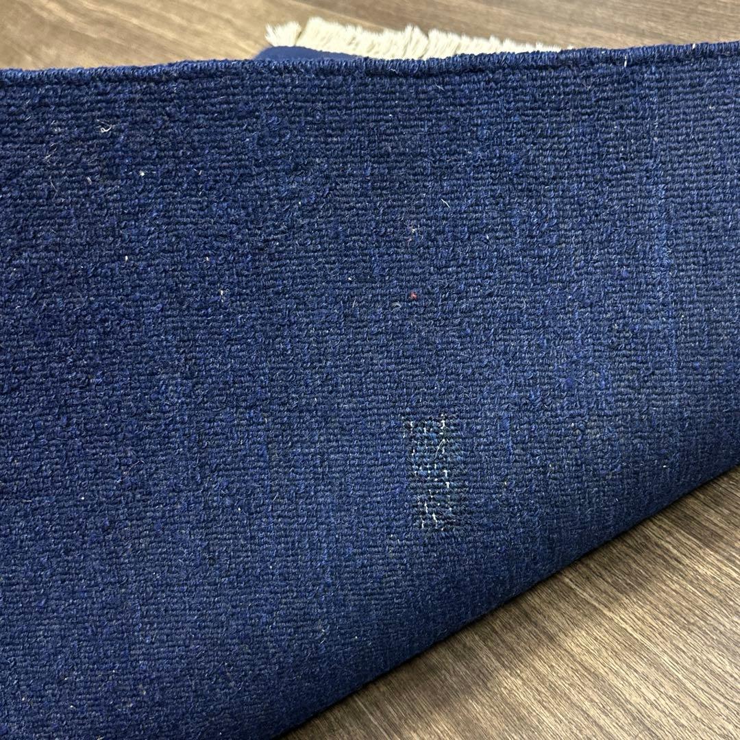 80cmx83cmチベット手織り絨毯ヴィンテージ ラグ