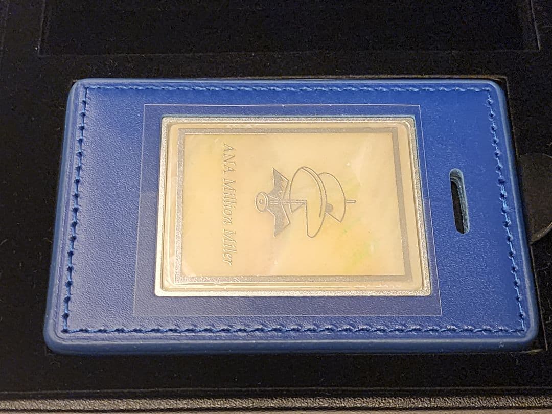 非売品 ANA100万マイル オリジナルネームタグ ライフタイム 未使用 完備品