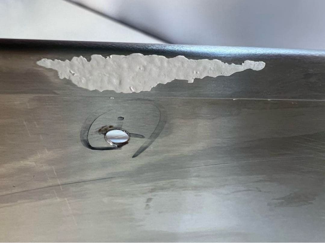 パイプ棚 壁付棚 業務用 ステンレス棚 中古 厨房用品　2個セット