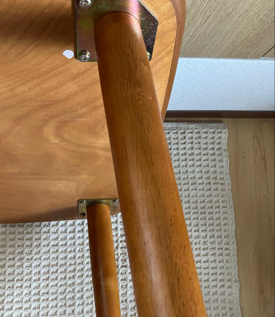 【美品】ニトリ ダイニングテーブル スクエア　ウォールナット　アトラス