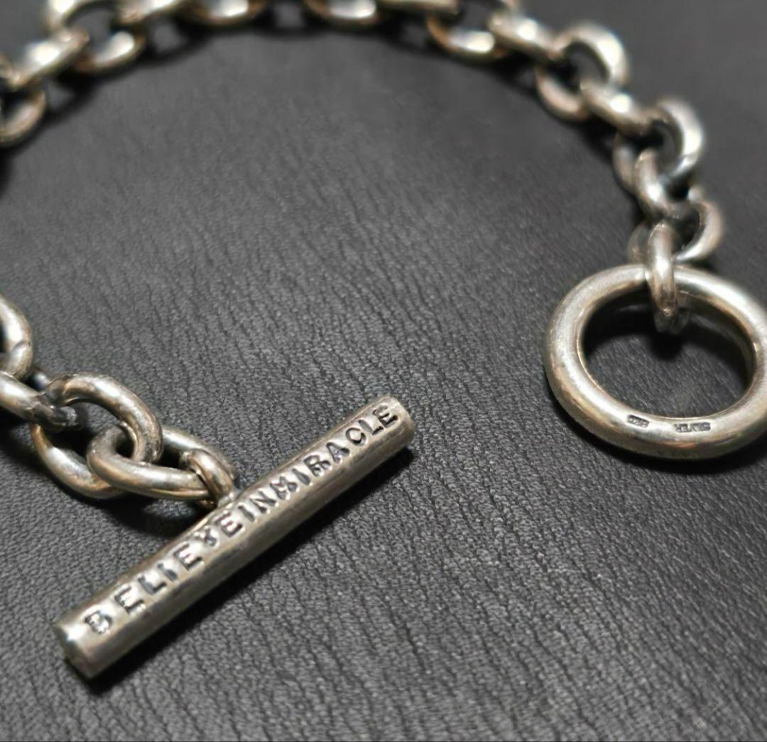 Believe in miracle ブレスレット 925 定価6万円