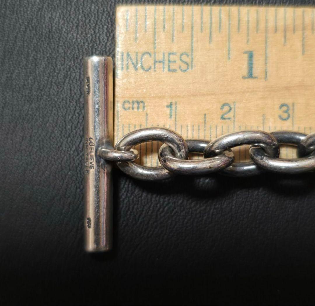 Believe in miracle ブレスレット 925 定価6万円