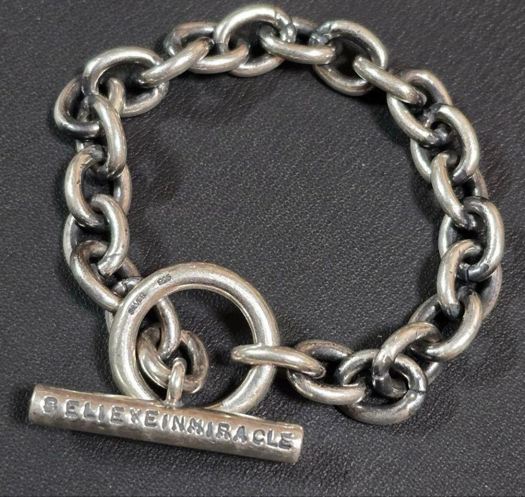 Believe in miracle ブレスレット 925 定価6万円