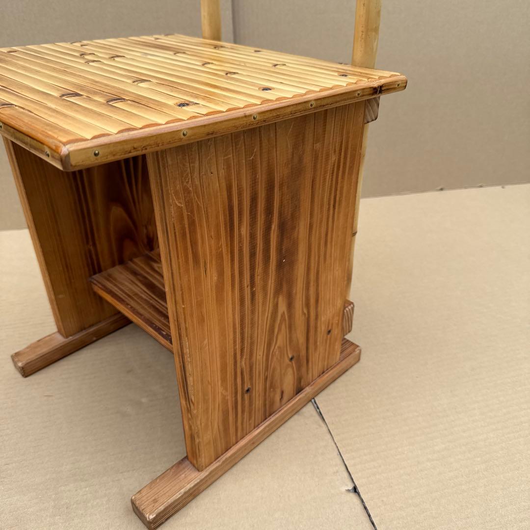 梅里竹芸　椅子　竹　【A-98】