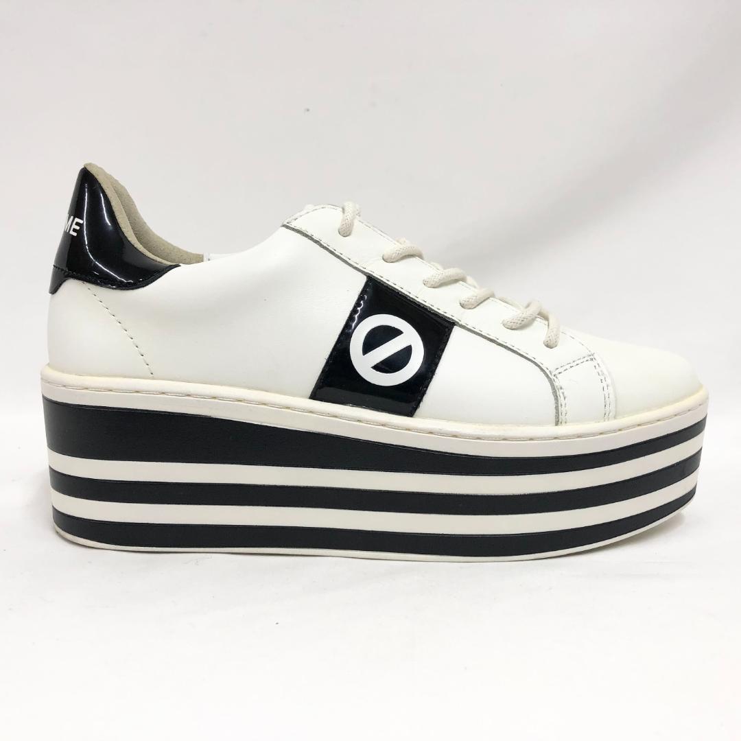 ○★訳有り新品未使用　NO NAME　BOOST　レザー　ホワイト　23.5cm