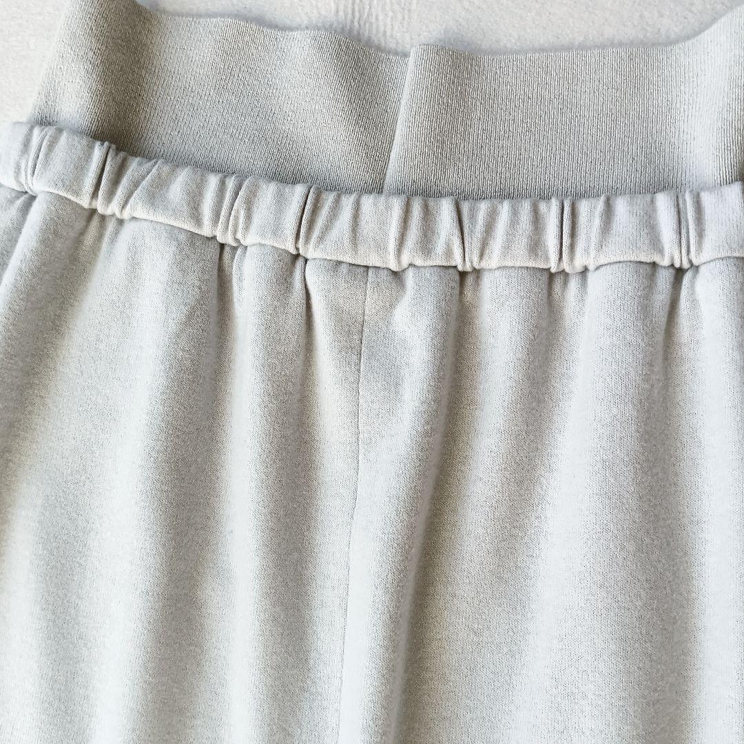 【ファビアナフィリッピ】ウール混ボックスプリーツスカート ウエストリブ