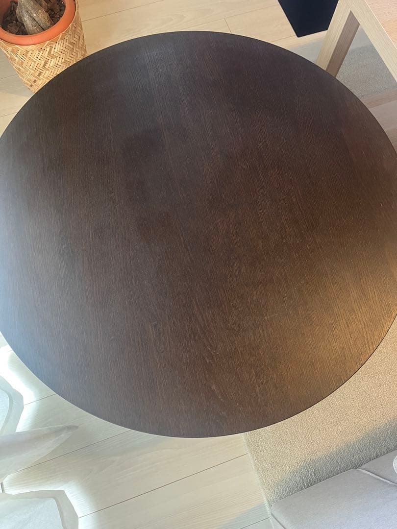 IKEA LISTERBY イケア　リステルビー　丸テーブル　ダークブラウン