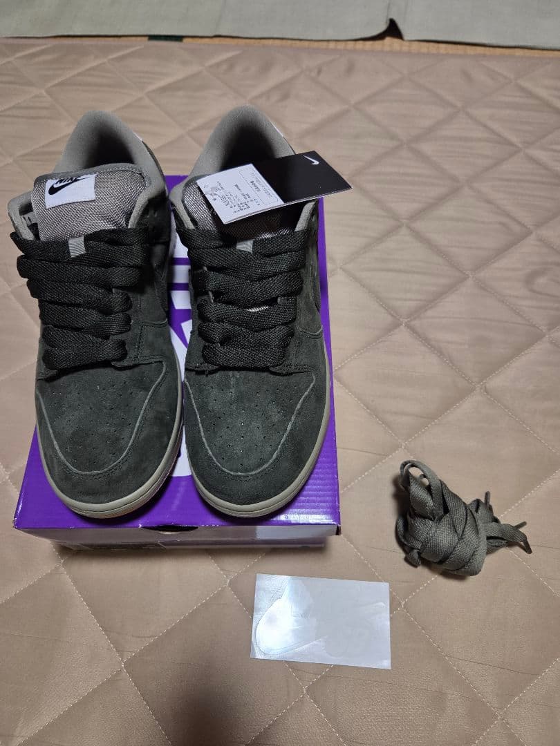 靴 Nike sb dunk low pro sequoia light army