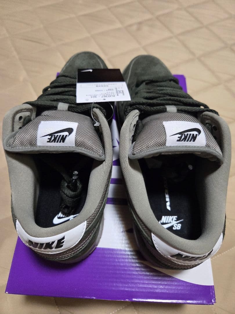 靴 Nike sb dunk low pro sequoia light army