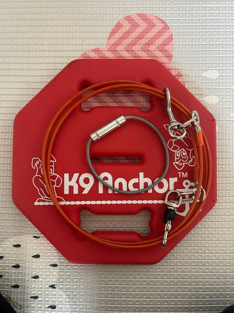 K9アンカー本体＋90cmワイヤー