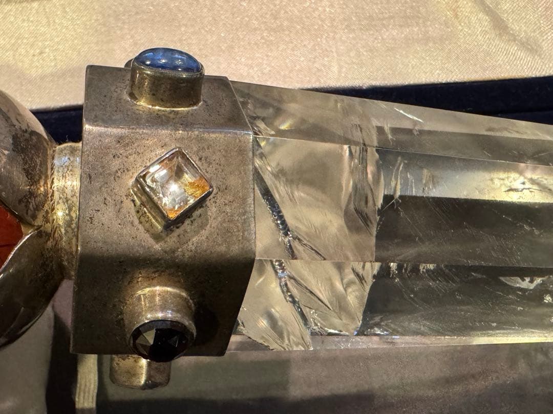 【限定特価】クリスタルワンド(パワーストーン多数付属)