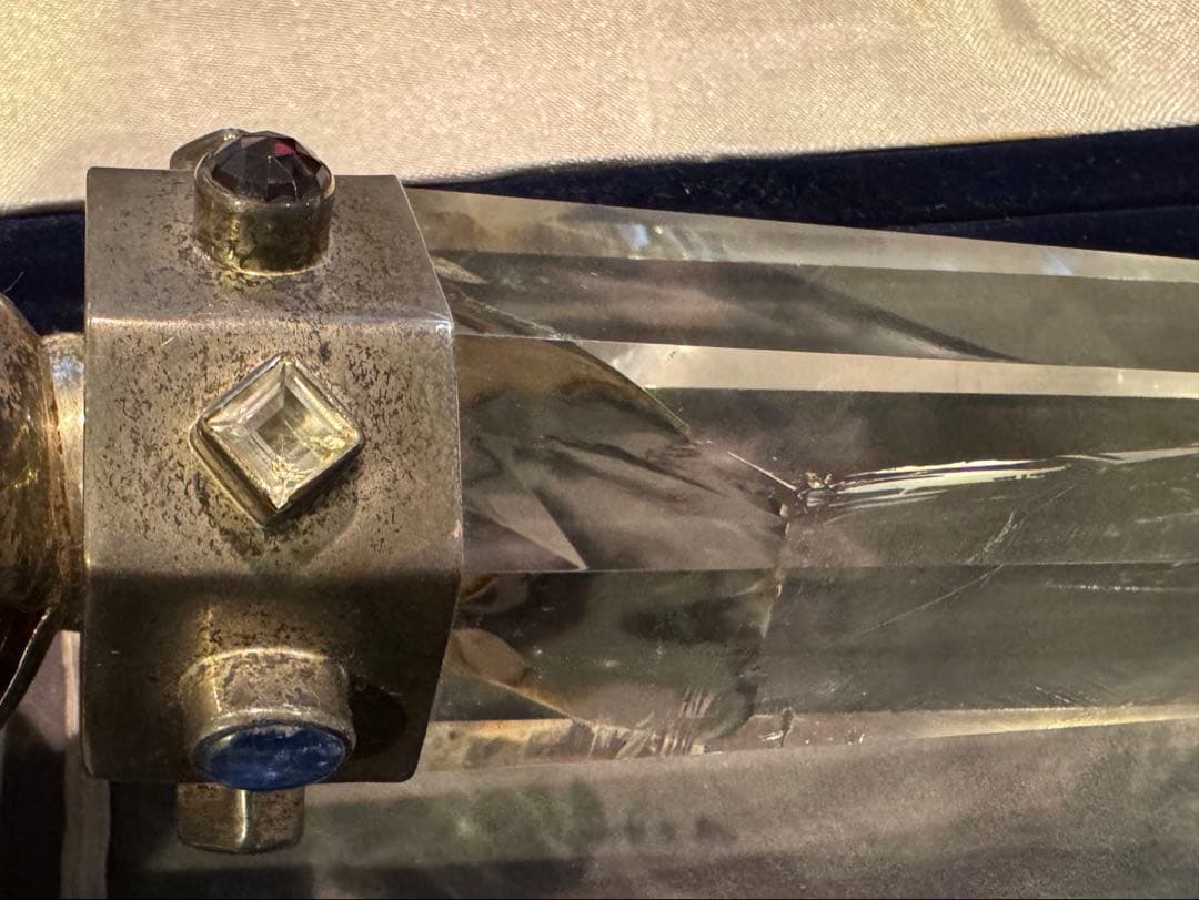 【限定特価】クリスタルワンド(パワーストーン多数付属)