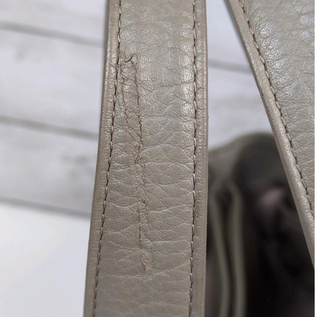 ATAO アタオ ファンクヴィ トートバッグ ハンドバッグ グレージュ シボ