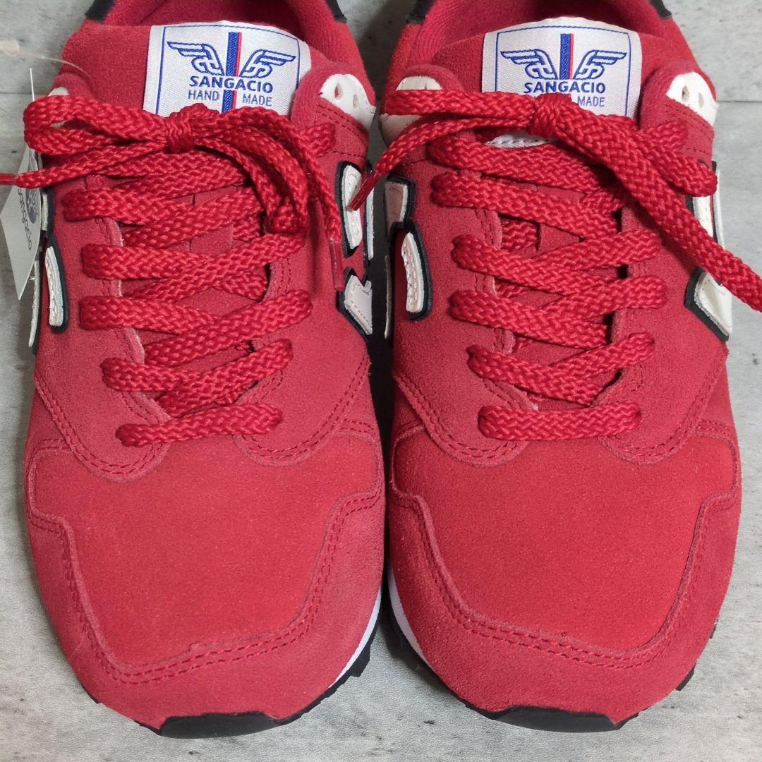 美品✨【SANGACIO】にゅ☆Carmine☆スエードスニーカー☆23cm