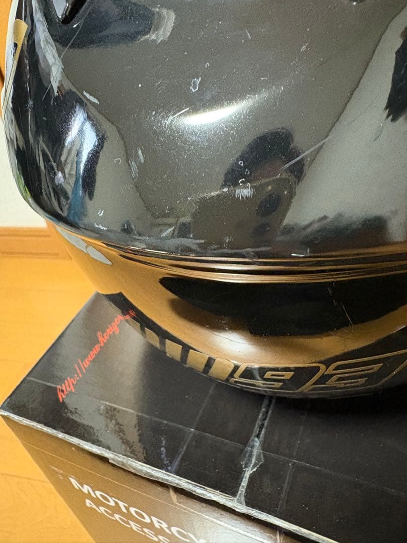 SHOEI GT-Air ステッカーカスタム　Mサイズ　中古ジャンク　マルケス