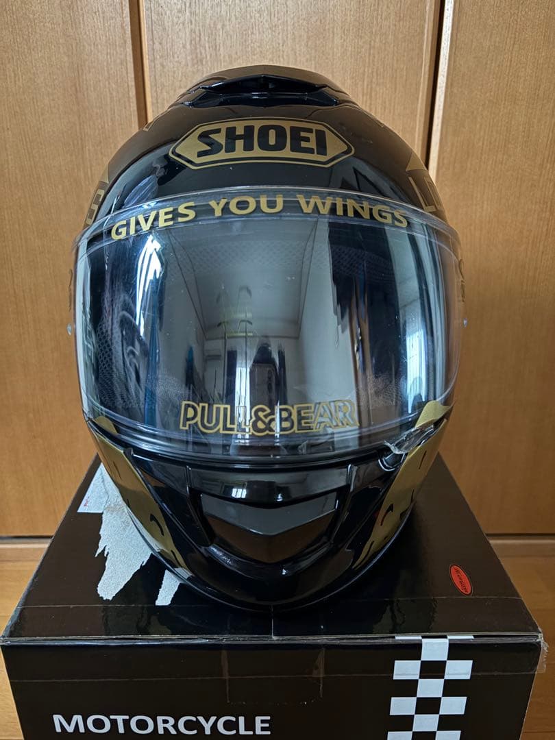 SHOEI GT-Air ステッカーカスタム　Mサイズ　中古ジャンク　マルケス