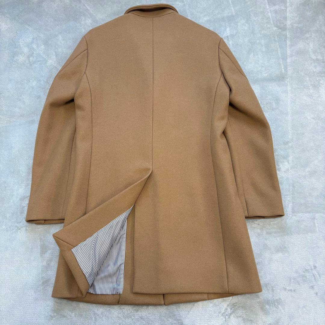 美品✨EDIFICE 48サイズ キャメル チェスターコート