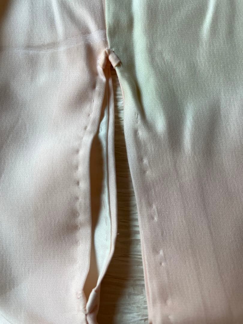 正絹７歳着物セット　お誂え四つ身着物・長襦袢他