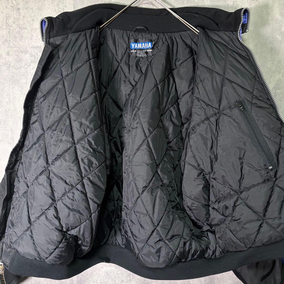 当時物 YAMAHA レーシング ブルゾン 防寒 中綿