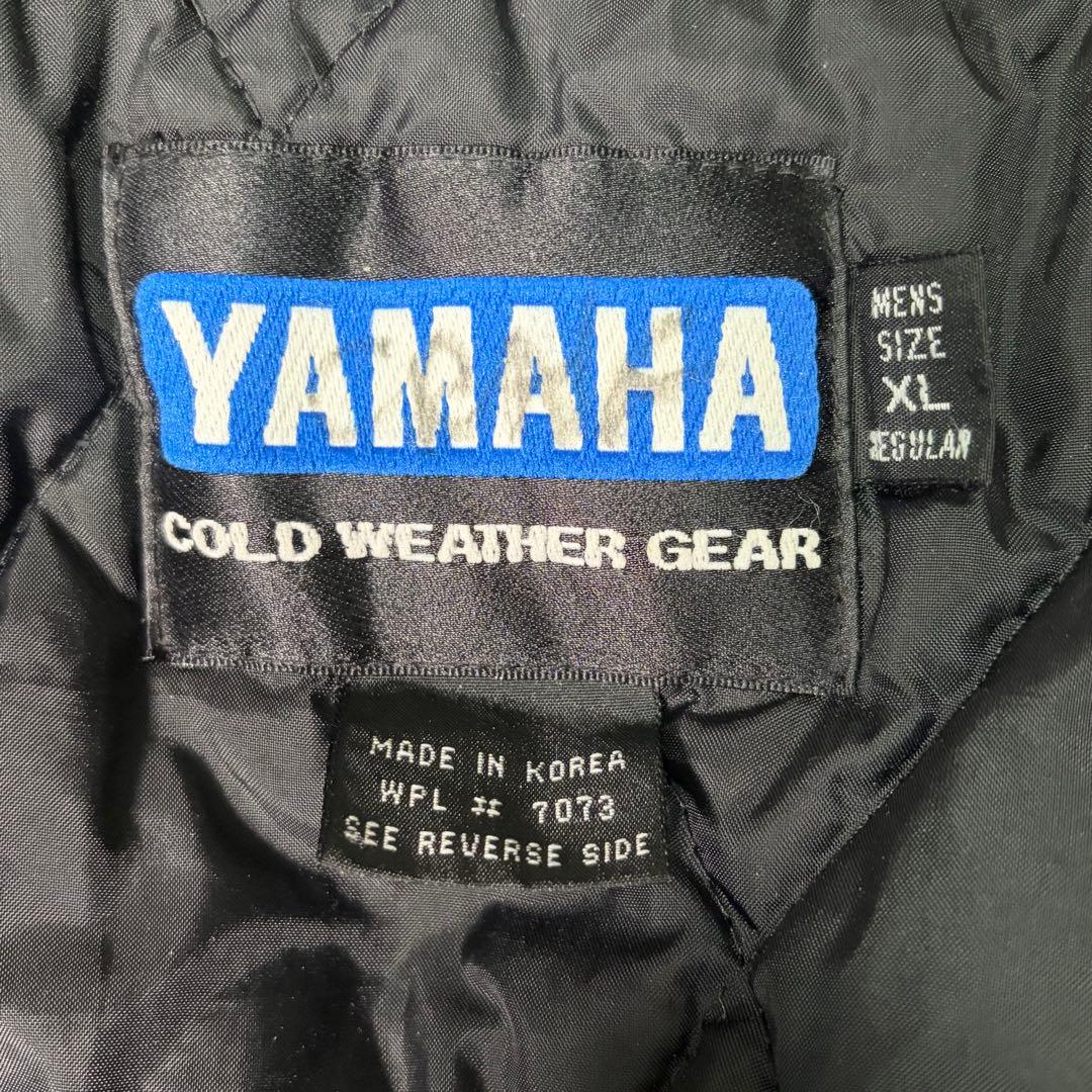 当時物 YAMAHA レーシング ブルゾン 防寒 中綿