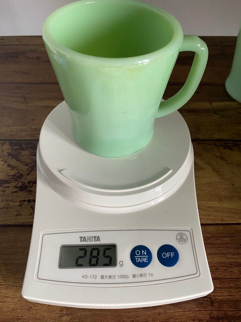 Fire-King ファイヤーキング マグ 1950年代　初期 肉厚　3個