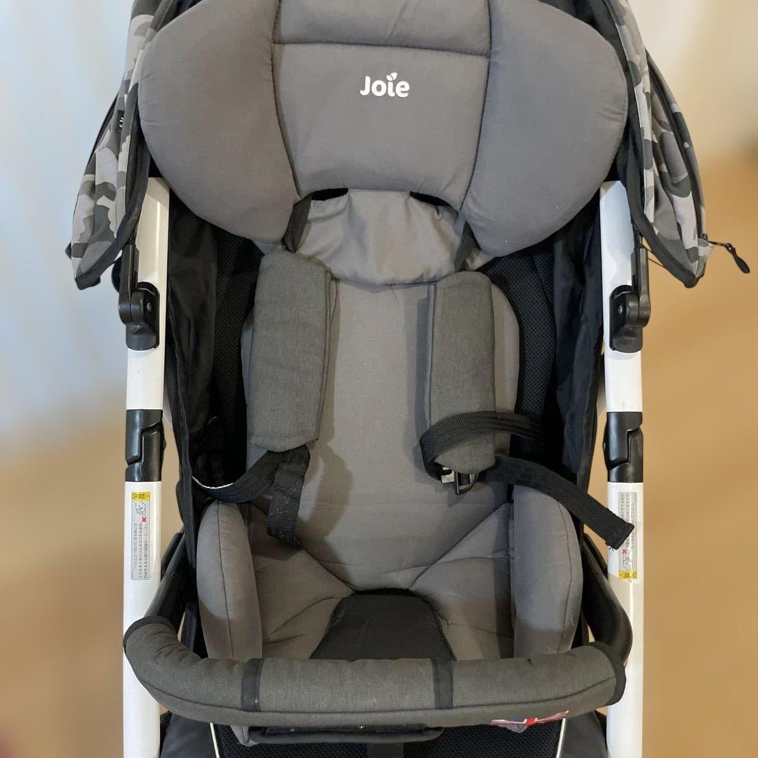 【美品限定品】Joie 迷彩柄 ベビーカー　カモフラ柄　3輪バギー　ジョイーA型