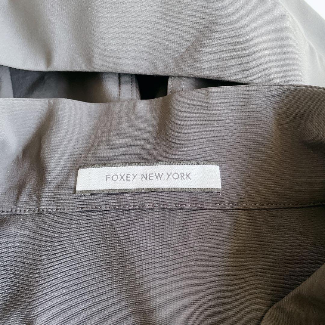美品✨ FOXEY NEW YORK レイニー コクーン フーデッドコート