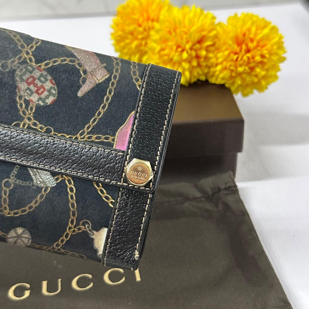 新品同様‼️ 希少　グッチ　GUCCI 財布　長財布　コンチネンタル　ウォレット