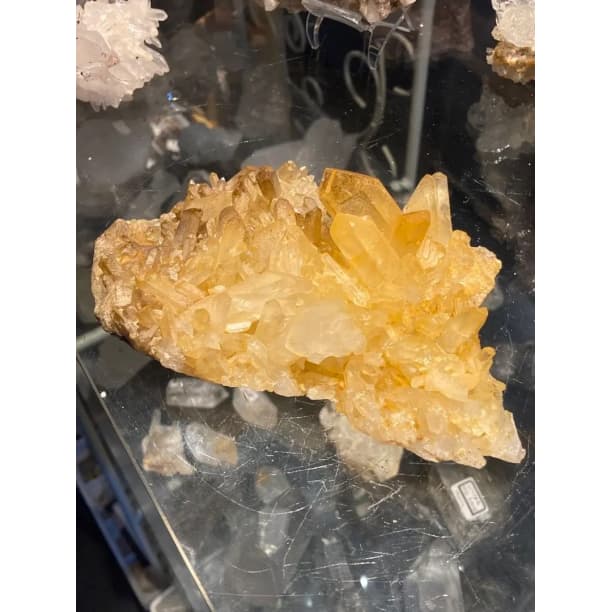 ゴールデンヒーラー クラスター 水晶 浄化 希少 極上