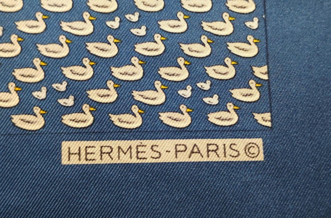 HERMES エルメス プチカレ スカーフ タグ有り カレ40