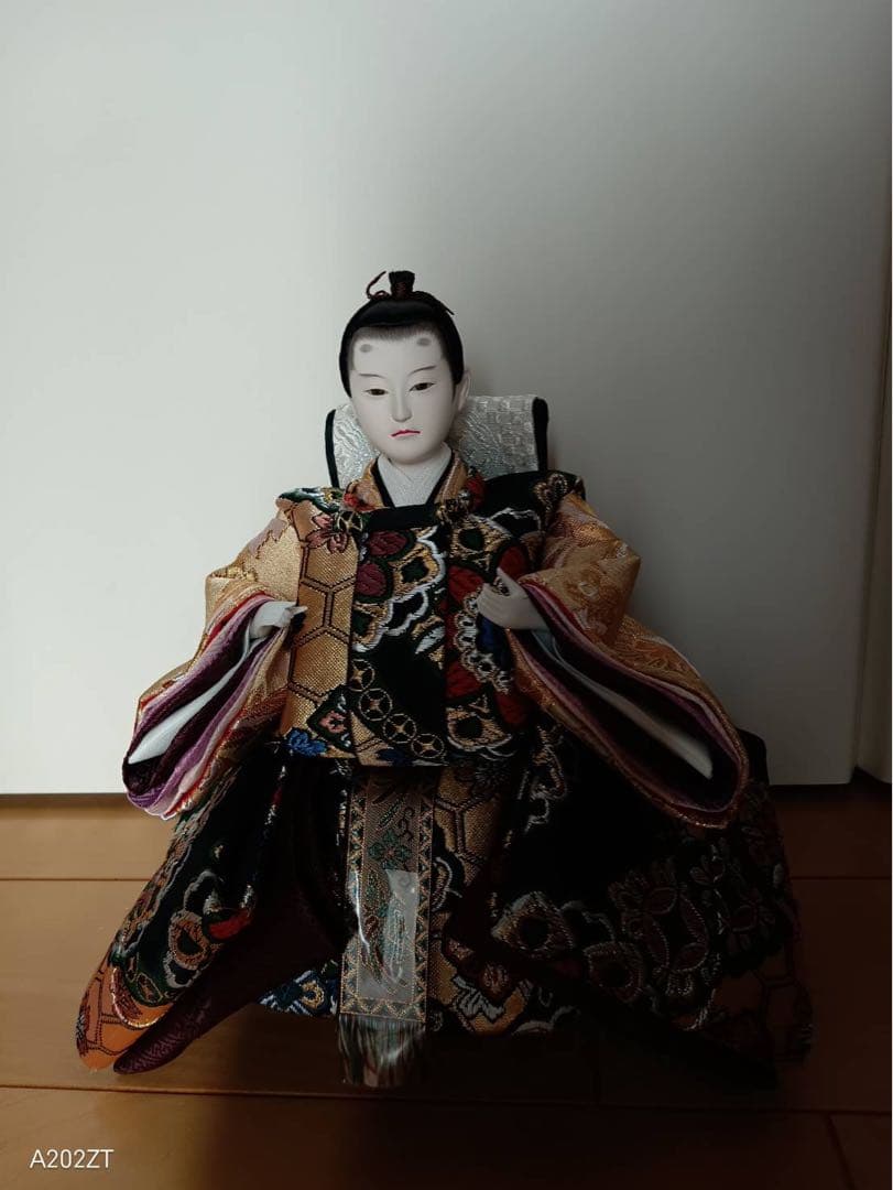 豪華絢爛　五人囃子＆右大臣・左大臣　雛人形セット