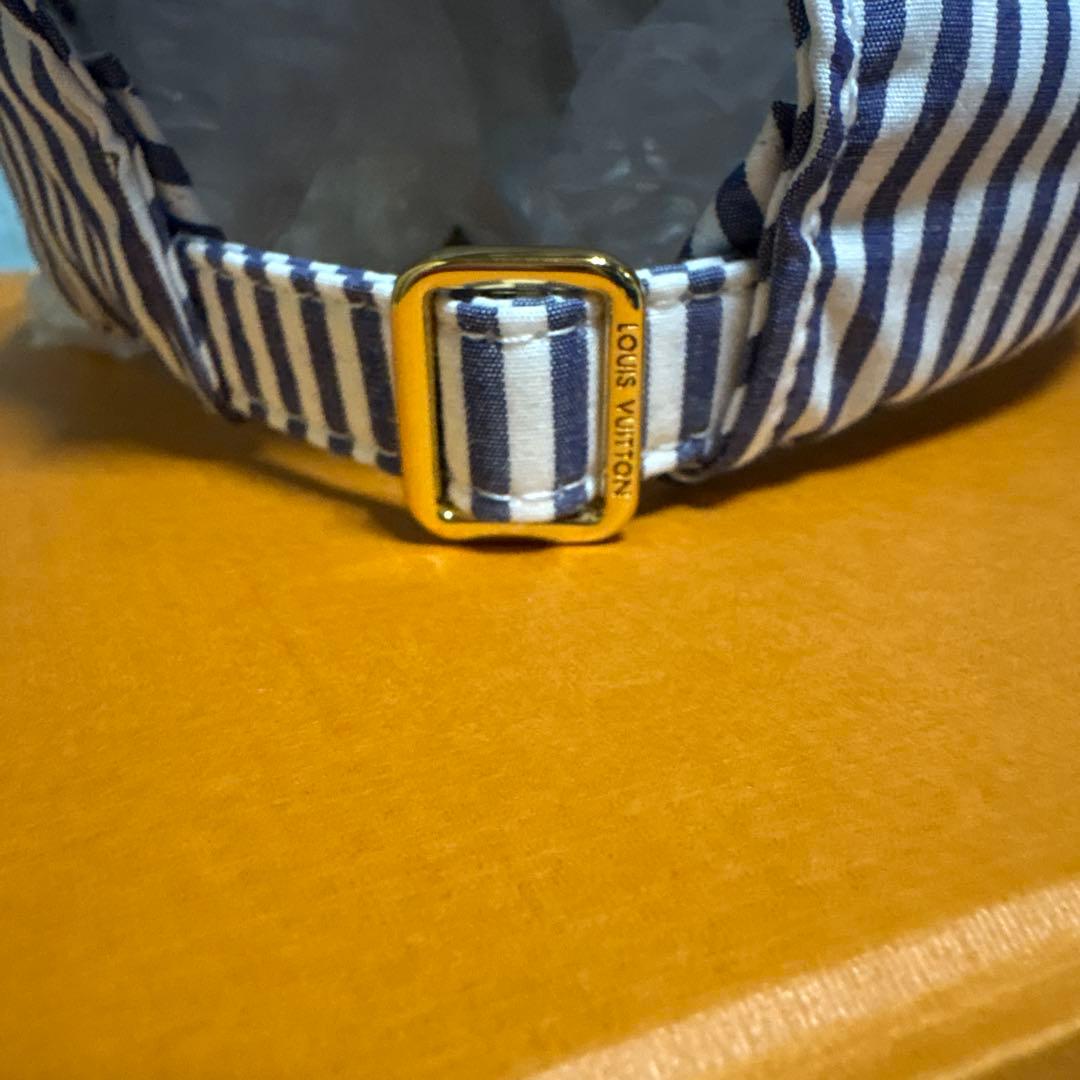 LOUIS VUITTONキャップ・LＶリーグブルーL