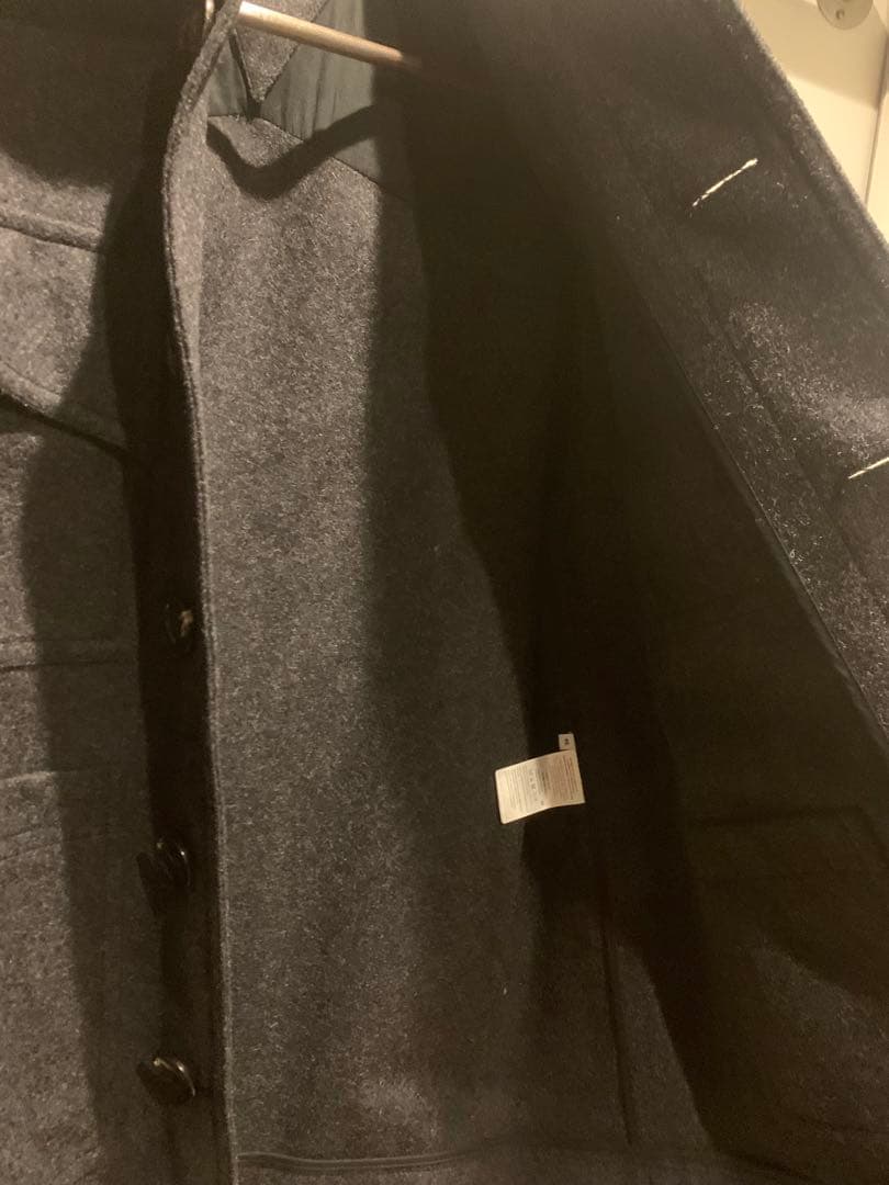 【美品】Bottega Veneta ステンカラーコート グレー 46 M