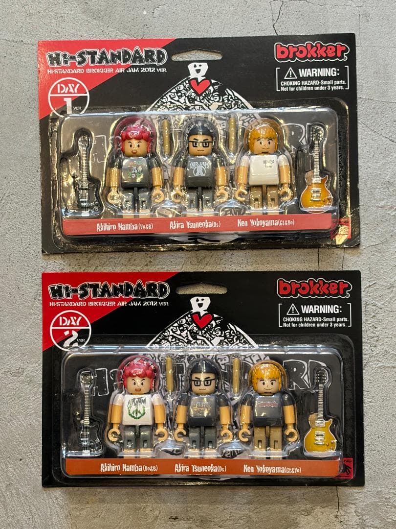Hi-STANDARD ハイスタ brokker フィギュア AIR JAM