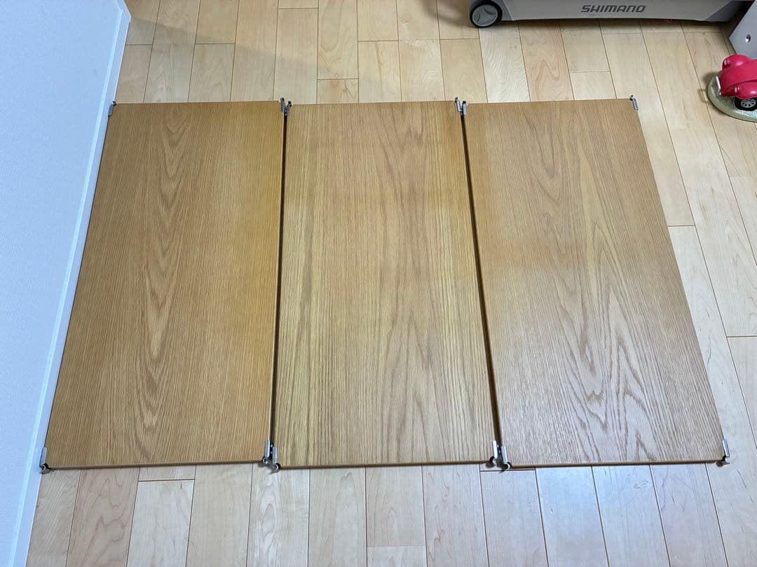 3枚 無印良品 ステンレスユニットシェルフ 追加棚 幅84cmタイプ用 C