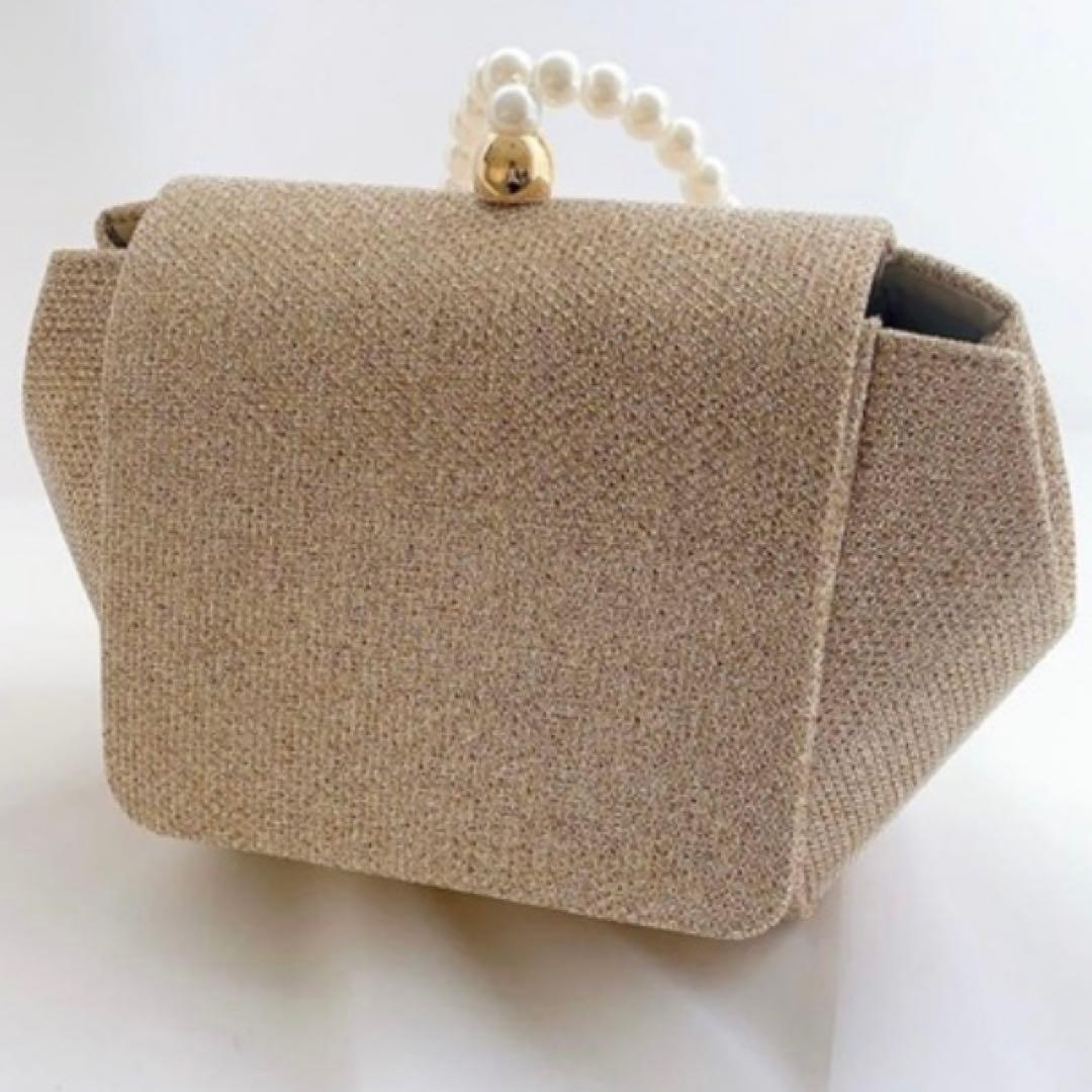 Dorry Doll ドーリードール ラメパンプス・パールハンドルバッグ セット