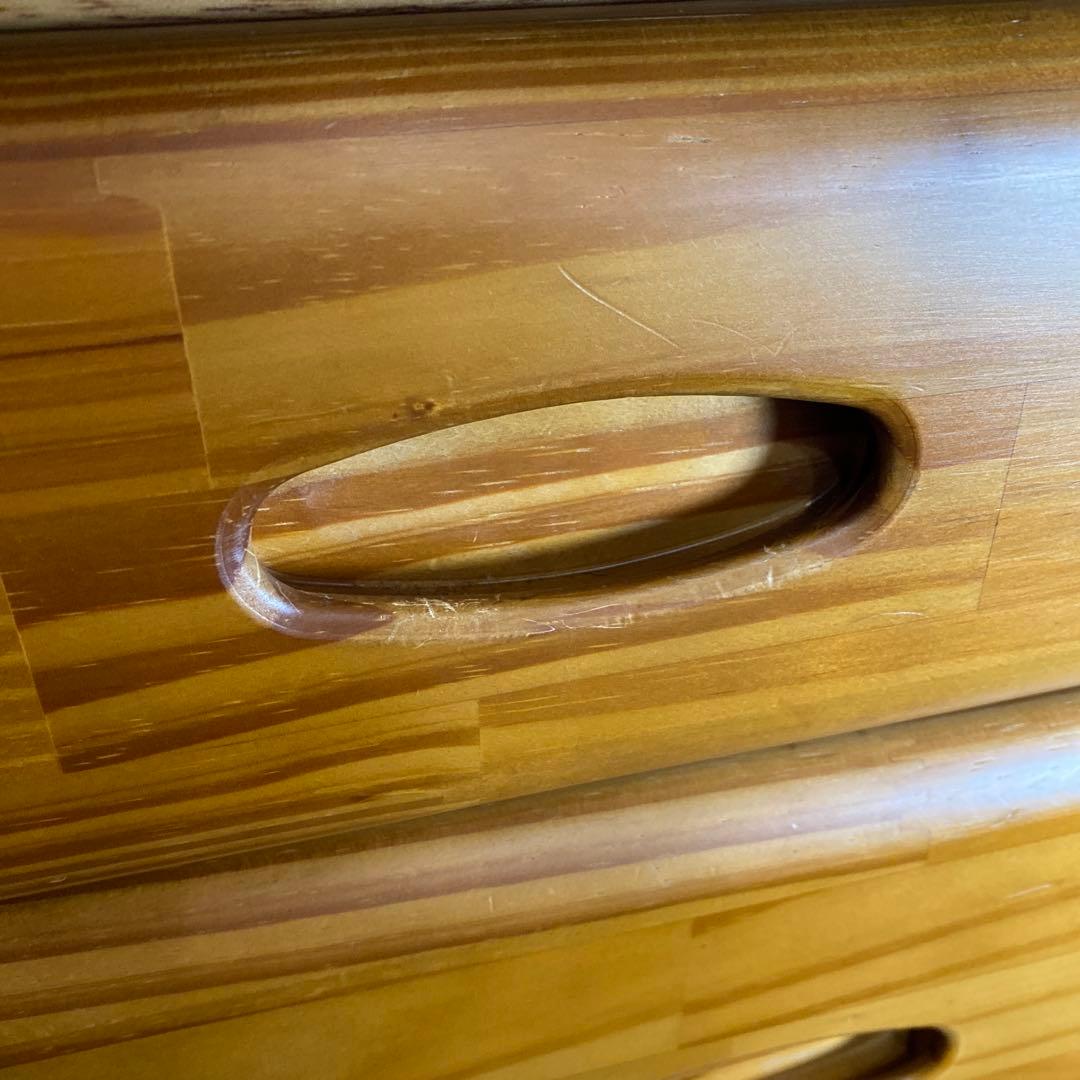 【たんす】カントリー調 木製 チェスト　日本製　引き出し　箪笥