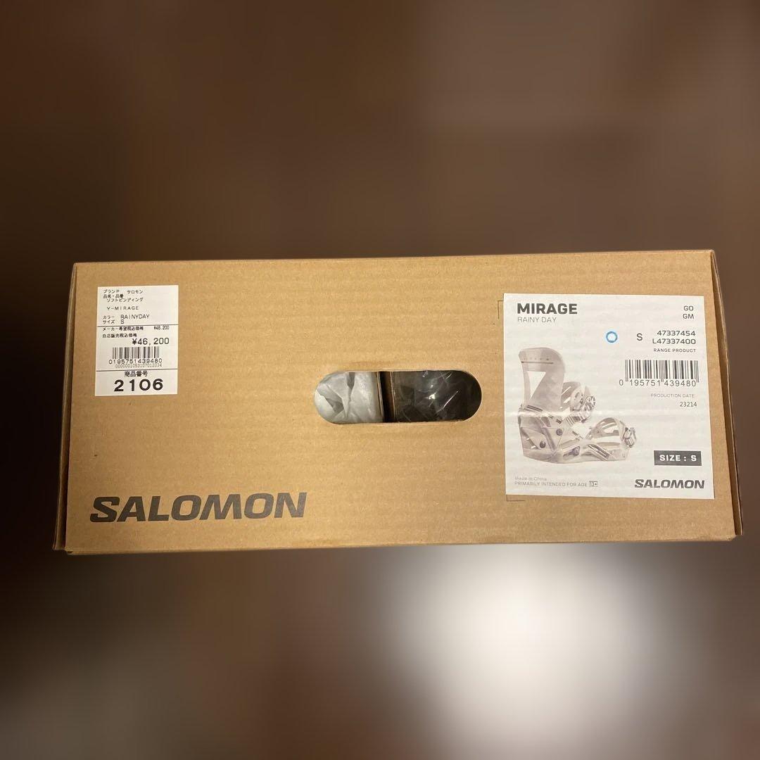 SALOMON MIRAGE Ｓサイズ　22／23モデル