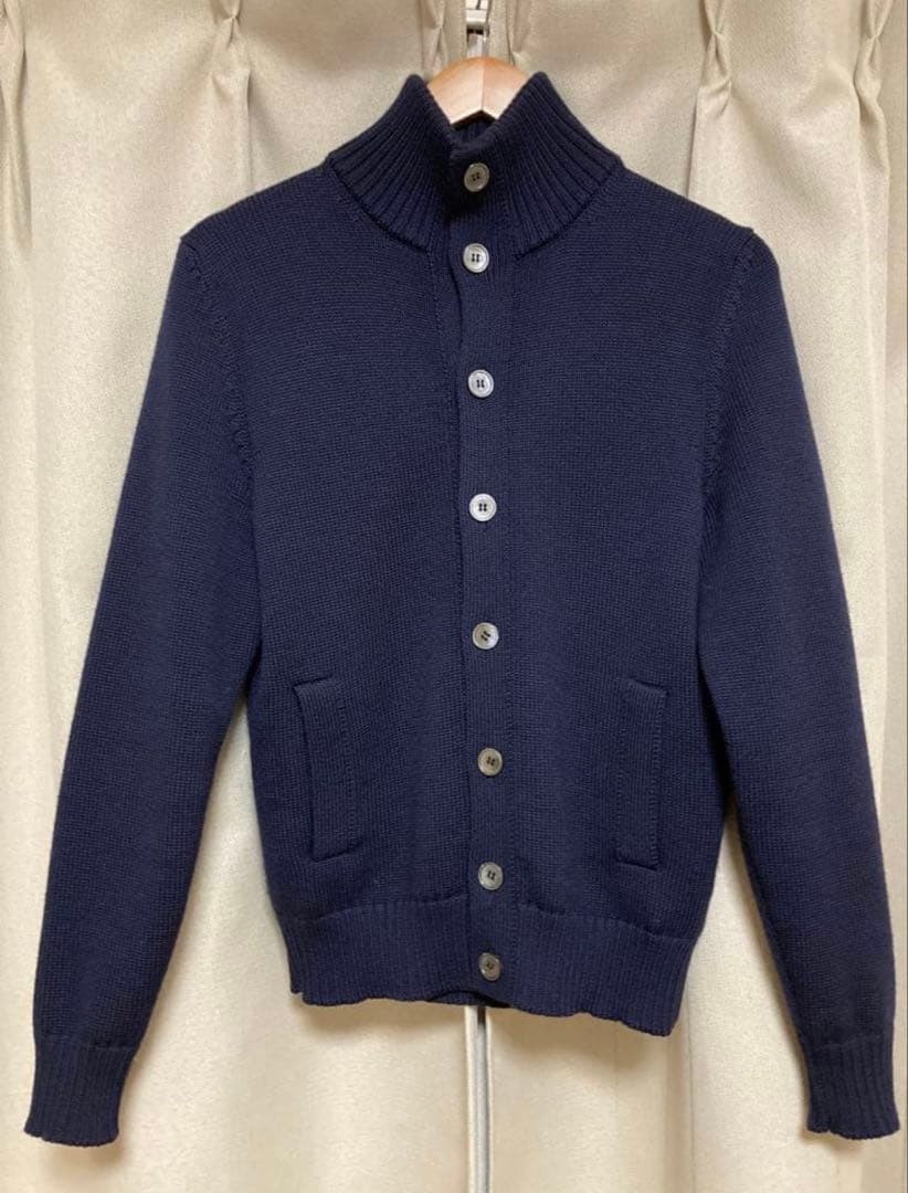 【極美品】ZANONE ザノーネ CHIOTO キョート 46 [ネイビー]