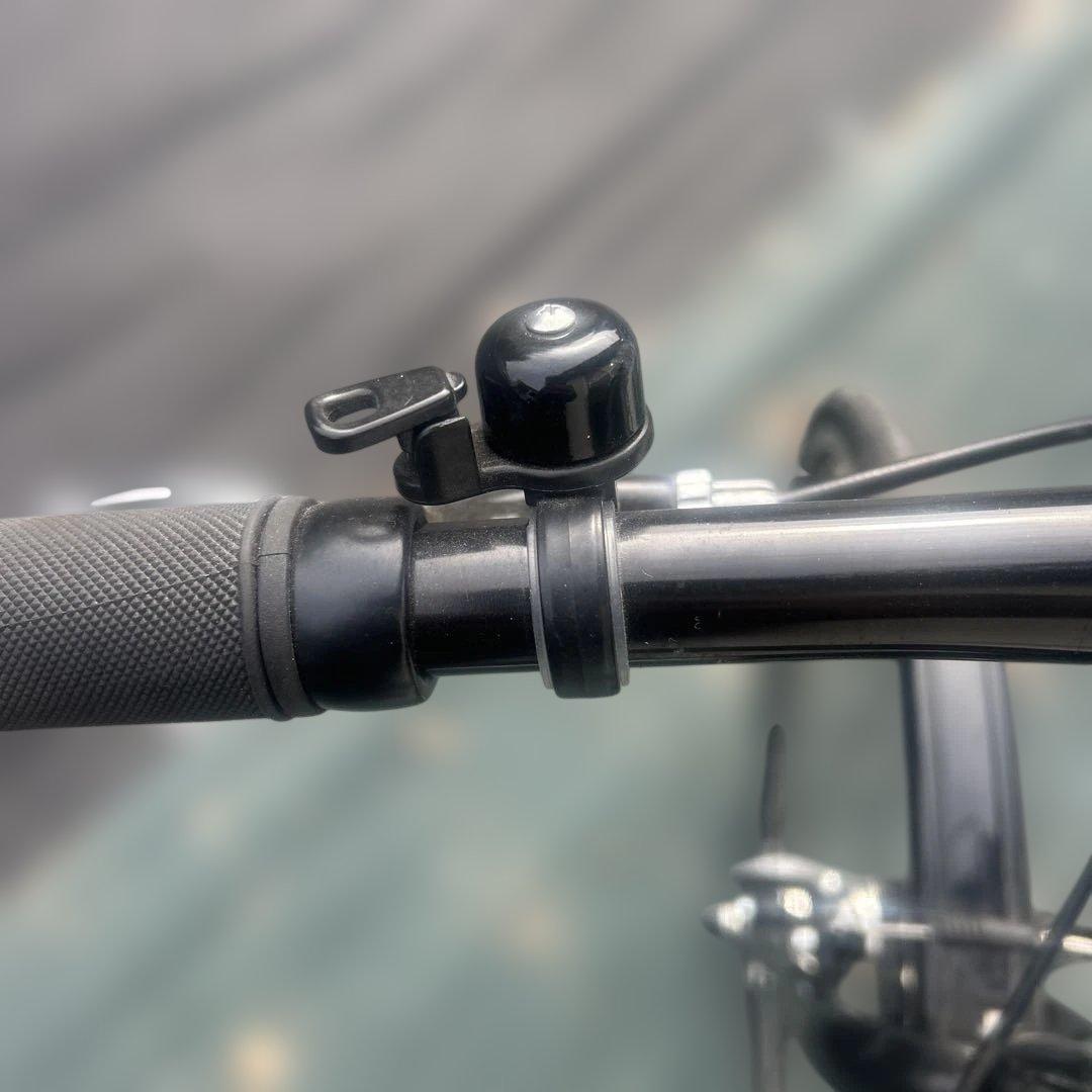 ブリヂストン クロスバイク 内装7段 ダイナモ 黒 27型