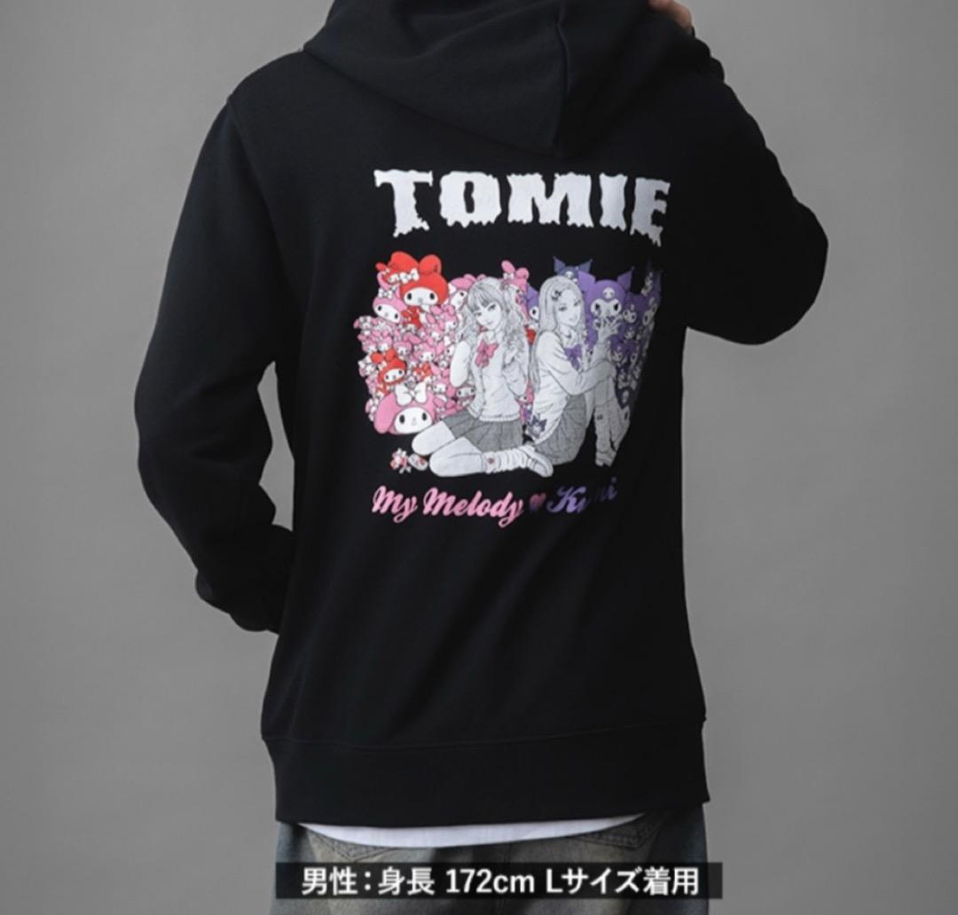 t*】様 ［新品］伊藤潤二 サンリオ ギャル富江 マイメロディ クロミ ジップパ