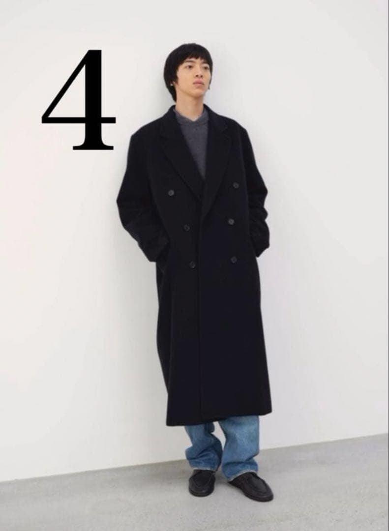 ジャケット・アウター auralee 24aw super fine wool chestercoat