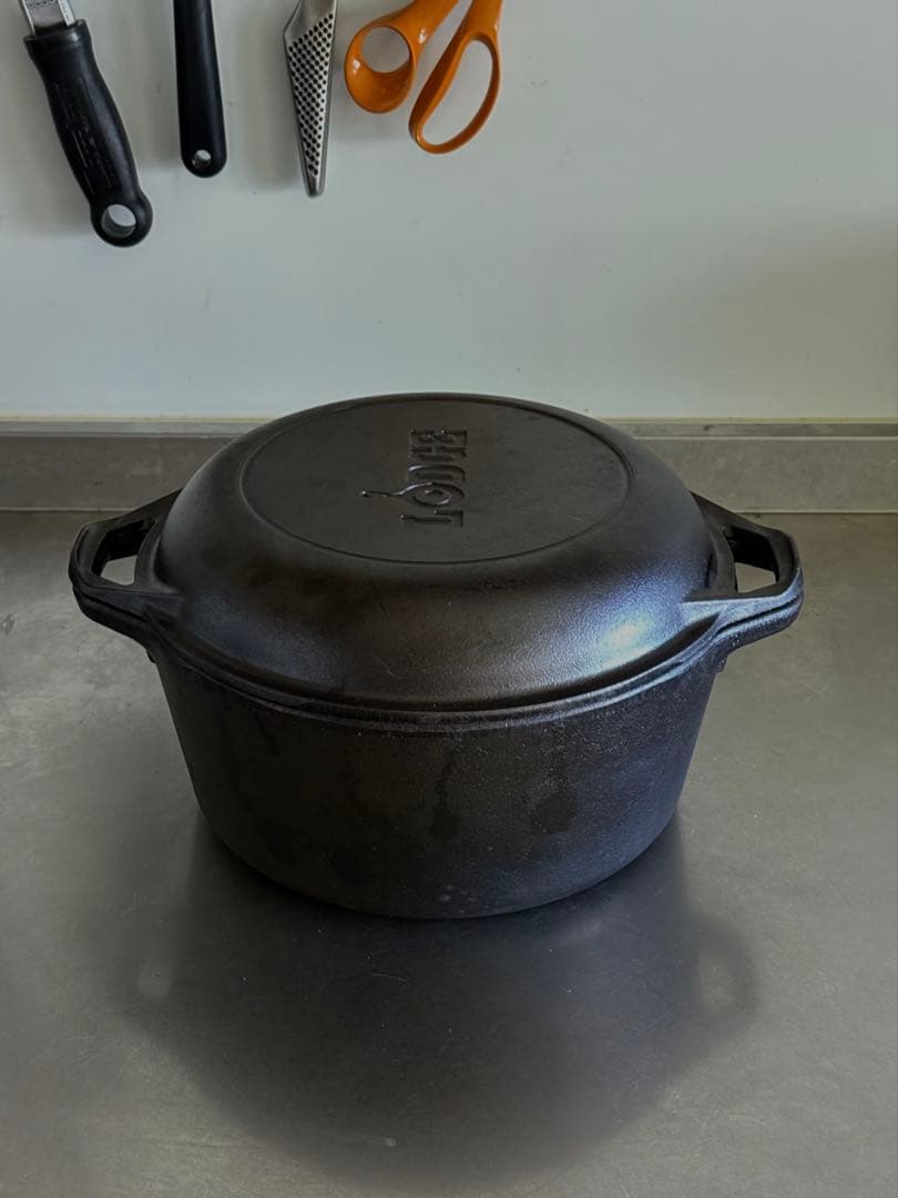 【SALE】Lodge ロッジダブルダッチオーブン L8DD3 鋳鉄 アウトドア