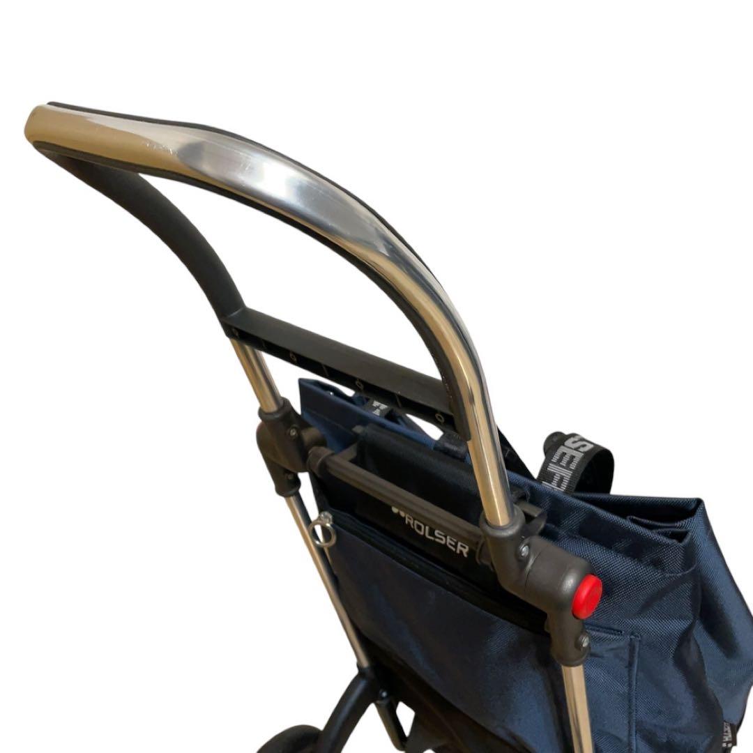 ROLSER ショッピングカート　ネイビー　4輪　ロルサー　スペイン