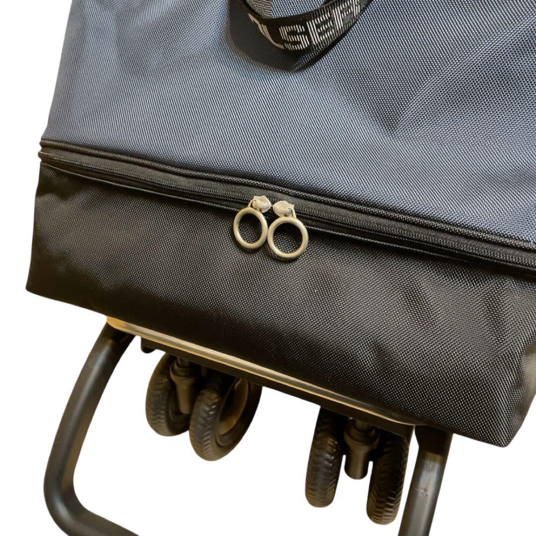 ROLSER ショッピングカート　ネイビー　4輪　ロルサー　スペイン