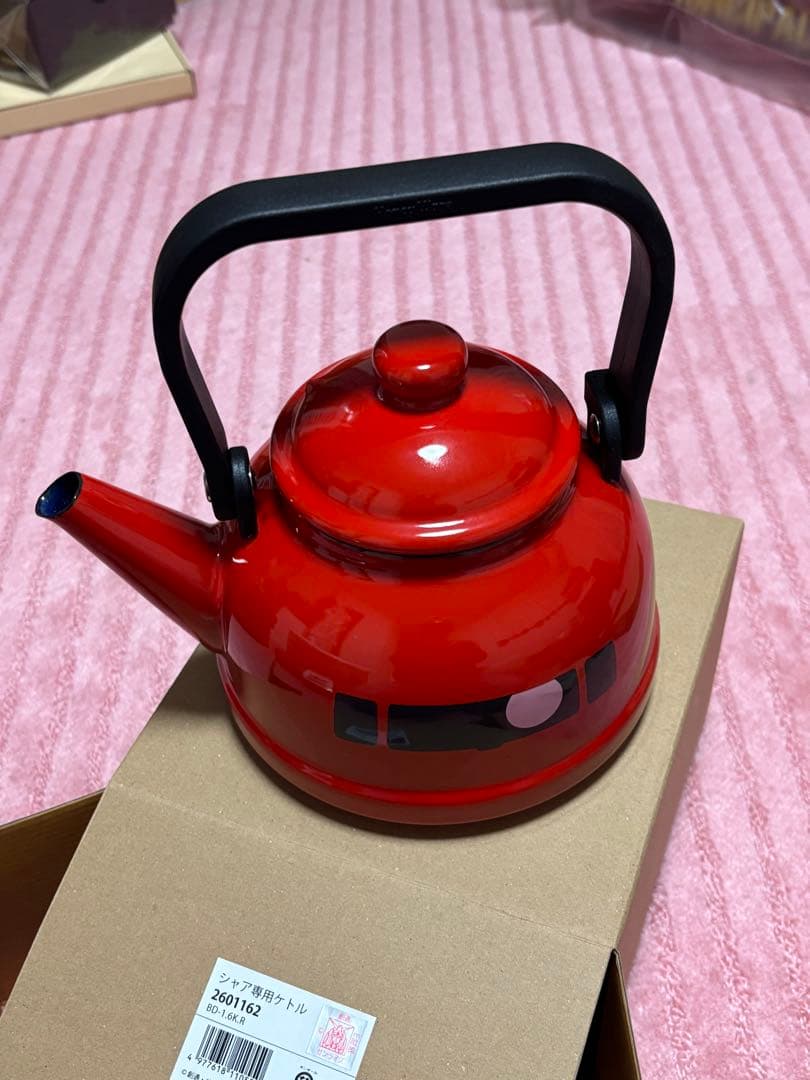 シャア専用ケトル&片手鍋